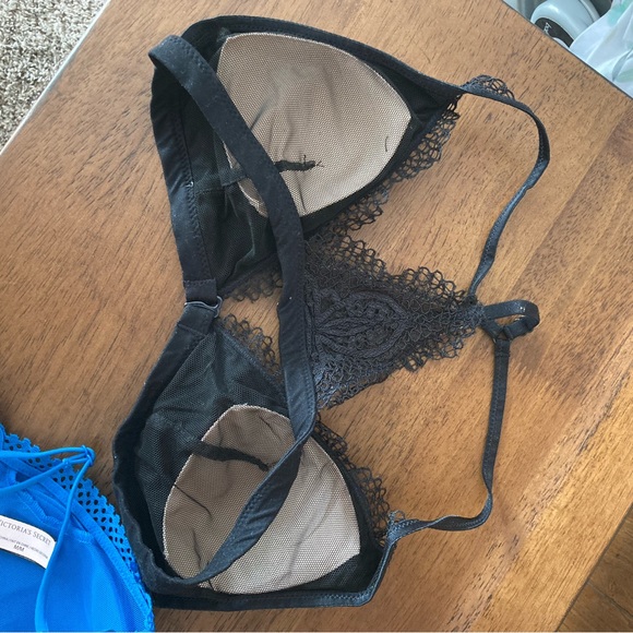 PINK Victorias Secret bralettes, both sized medium. Very gently used. - Picture 4 of 6